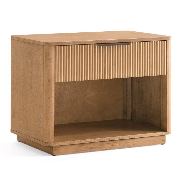 Santa Monica - Modern Natural Oak Nightstand