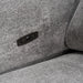 Brevig - Modern Grey Fabric Sofa w/ 2 Recliners