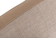 Brittany - Eastern King Modern Grey Fabric Bed