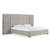 Buckley - Modern Grey & Black Stainless Steel Bed