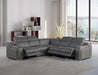 DivanItalia 1116 5pc Sectional – Dark Grey