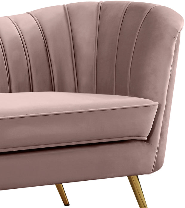 Margo Pink Velvet Chair