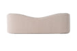 Calico - Contemporary Beige Pebble Fabric 4-Seat Sofa