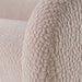 Calico - Contemporary Beige Pebble Fabric 4-Seat Sofa
