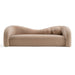 Calico - Contemporary Tan Fabric 4-Seat Sofa