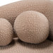 Calico - Contemporary Tan Fabric 3-Seat Sofa