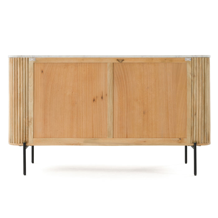 Cambridge White Marble & Mango Dresser