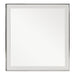 Cartier - Modern White & Stainless Steel Mirror