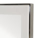 Cartier - Modern White & Stainless Steel Mirror