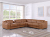 DivanItalia 1116 6pc Sectional – Cognac