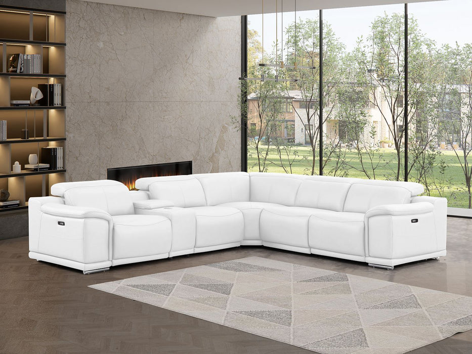 2679 Sectional - White 6pc