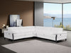 DivanItalia 1246 5-Piece Sectional White