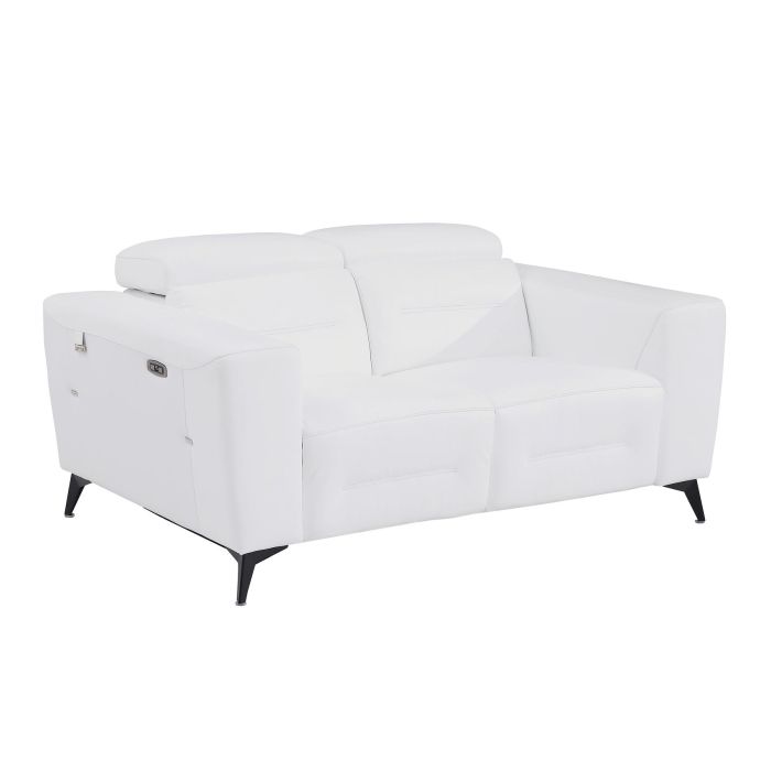 DivanItalia 989 2-Piece Reclining Set (Sofa & Loveseat) | Italian Leather