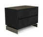 Cirque - Modern Black Ash Nightstand