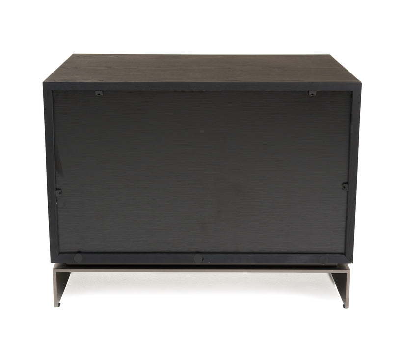 Cirque - Modern Black Ash Nightstand