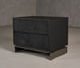 Cirque - Modern Black Ash Nightstand