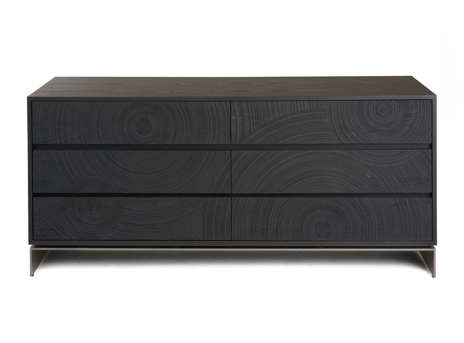 Cirque - Modern Black Ash Dresser