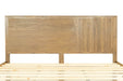 Claire - Eastern King Contemporary Walnut Bed