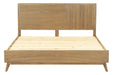 Claire - Contemporary Walnut Bed