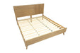 Claire - Contemporary Walnut Bed