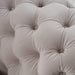 Clarice - Transitional Light Beige Velvet Chair