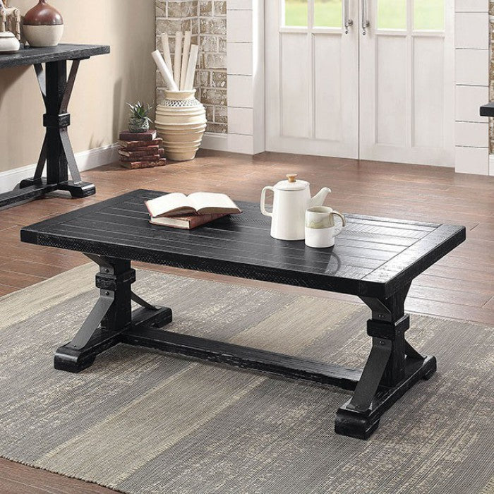 Raderlin - Coffee Table - Antique Black