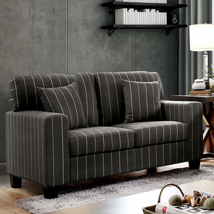 Cape Loveseat - Grey Contemporary Loveseat | NorCal Furniture Santa Clara CA