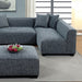 Drake Sectional - Grey Contemporary Sectional | NorCal Furniture Santa Clara CA