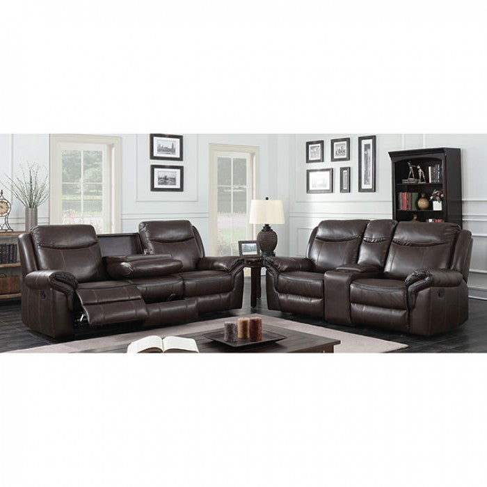 Cade Loveseat - Brown Transitional Loveseat | NorCal Furniture Santa Clara CA