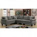 Echo Sectional - Grey Transitional Sectional | NorCal Furniture Santa Clara CA