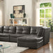 Dune Sectional - Grey Contemporary Sectional | NorCal Furniture Santa Clara CA