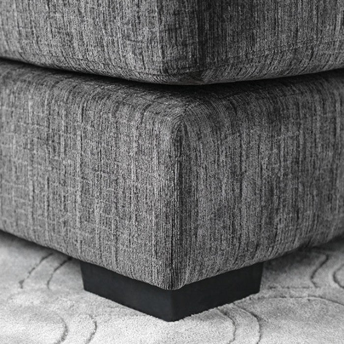 Brooks Sectional - Grey Contemporary Sectional | NorCal Furniture Santa Clara CA
