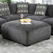 Azure Ottoman - Grey Contemporary Ottoman | NorCal Furniture Santa Clara CA