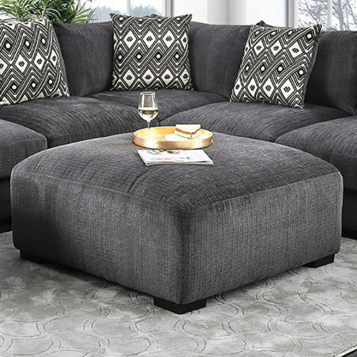 Azure Ottoman