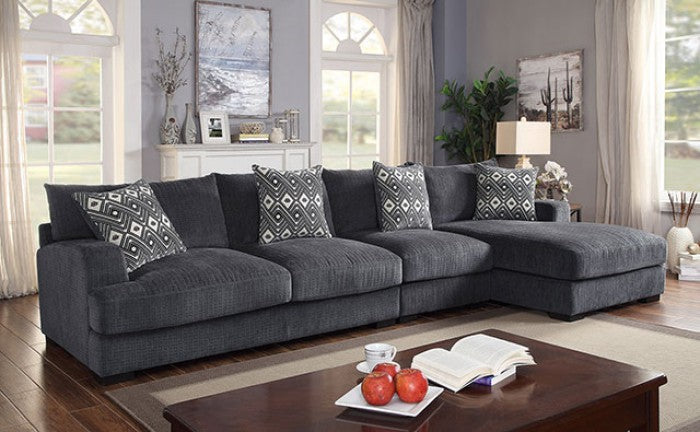 MOTOR - LARGE L-SECTIONAL W/ RIGHT CHAISE