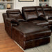 Crest Sectional - Brown Transitional Sectional | NorCal Furniture Santa Clara CA