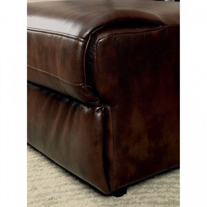 Crest Sectional - Brown Transitional Sectional | NorCal Furniture Santa Clara CA