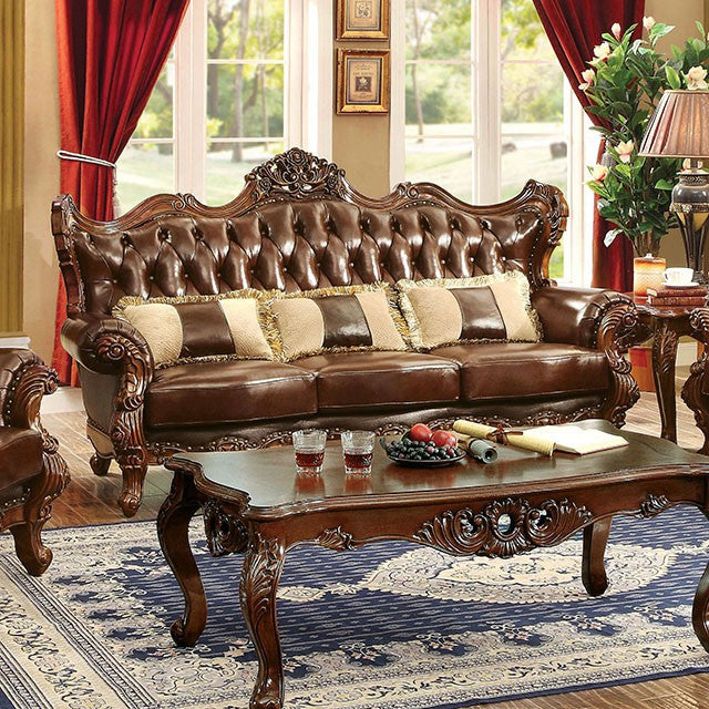 Cara Sofa - Brown Traditional Sofa | NorCal Furniture Santa Clara CA