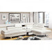 Canyon Sectional - White Contemporary Sectional | NorCal Furniture Santa Clara CA