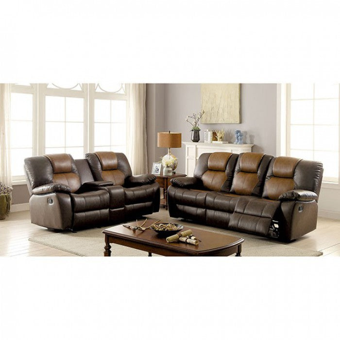 Brix Loveseat - Brown Transitional Loveseat | NorCal Furniture Santa Clara CA