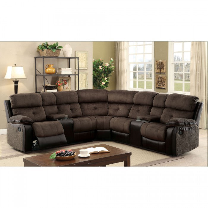 SALT - SECTIONAL W/ 2 CONSOLES