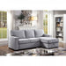 Finn Sectional - Grey Contemporary Sectional | NorCal Furniture Santa Clara CA