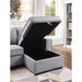 Finn Sectional - Grey Contemporary Sectional | NorCal Furniture Santa Clara CA