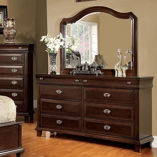 SHELL  DRESSER - Brown Transitional Dresser | NorCal Furniture Santa Clara CA