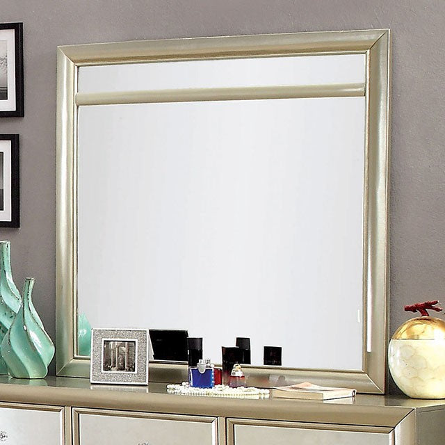 LEVEL  MIRROR - Grey Glam Mirror | NorCal Furniture Santa Clara CA