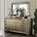 RAIN  MIRROR - Gold Glam Mirror | NorCal Furniture Santa Clara CA