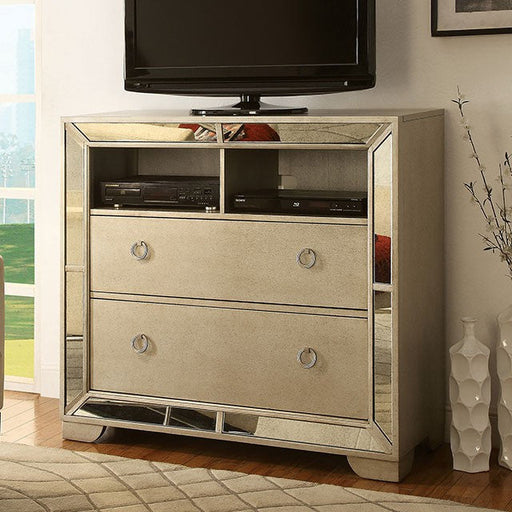 RAIN  MEDIA CHEST - Glam Media Chest | NorCal Furniture Santa Clara CA