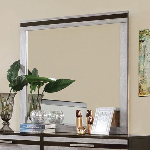 LUCID  MIRROR - Grey Contemporary Mirror | NorCal Furniture Santa Clara CA