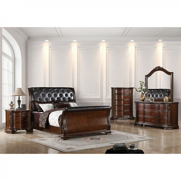 MIGHTY  MIRROR - Brown Traditional Mirror | NorCal Furniture Santa Clara CA