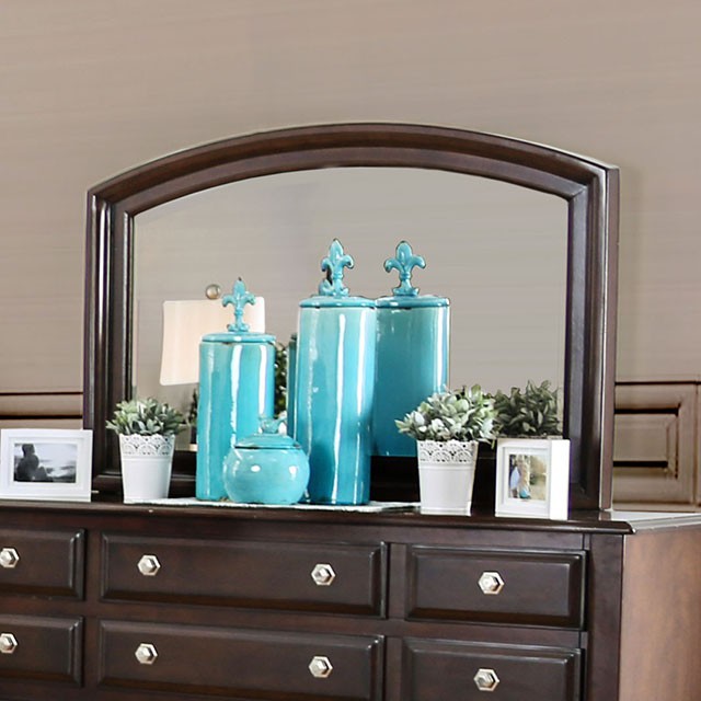 VILLA  MIRROR - Brown Transitional Mirror | NorCal Furniture Santa Clara CA